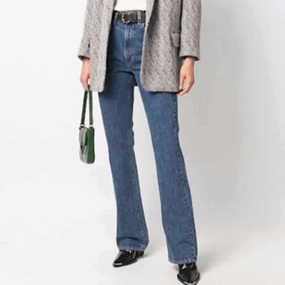 “NEW” SLVRLAKE Indiana High-Rise Flare Jean